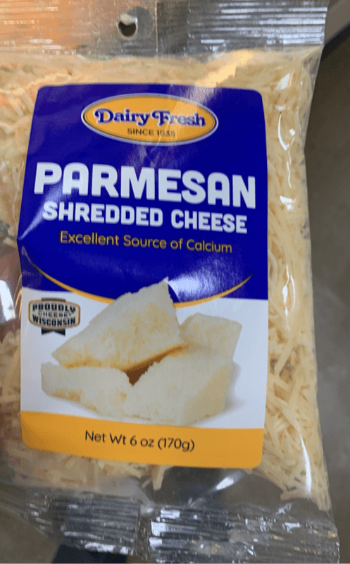 Dairy Fresh Parmesan Shredded Cheese