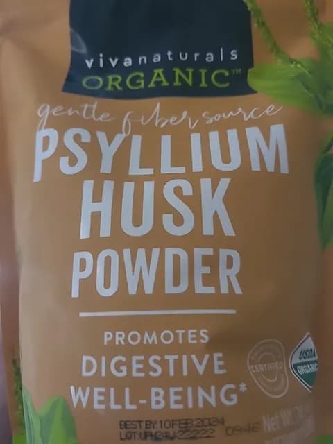 Viva Naturals Organic Psyllium Husk Powder