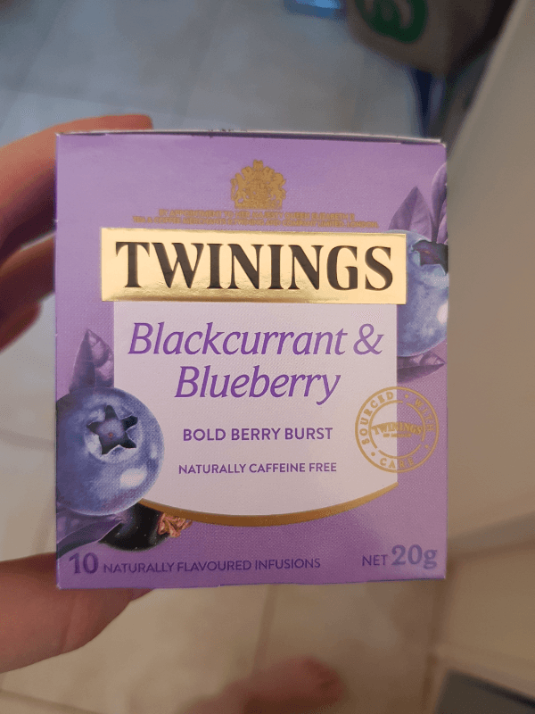 Twinnings Blackcurrant & Blueberry Bold Berry Burst