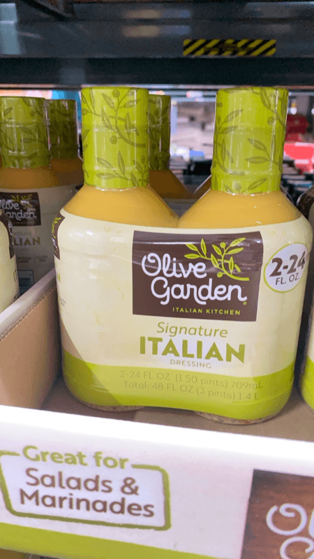 Olive Garden Italian Kitchen Signature Italian Dressing