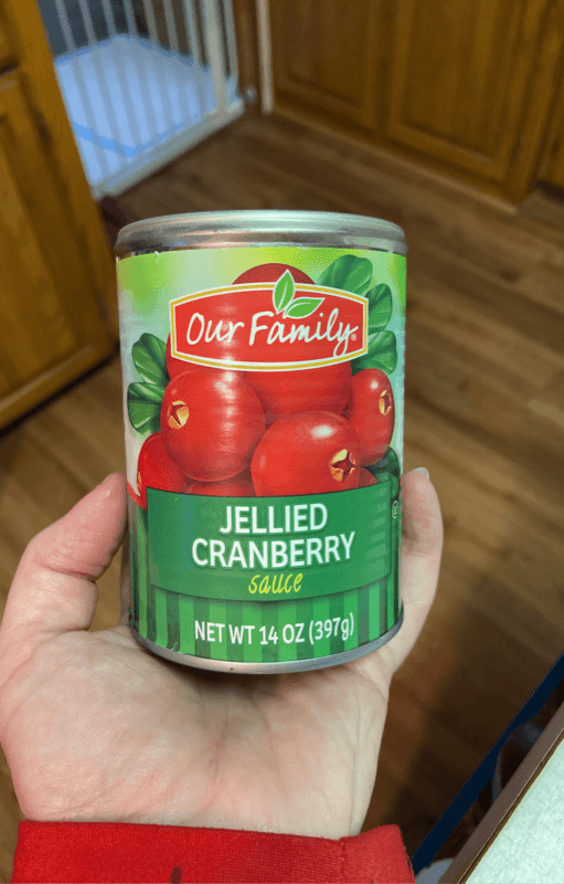 Our Family Jellied Cranberry Sauce