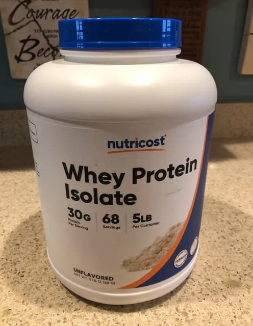 Nutricost Unflavored Whey Protein Isolate