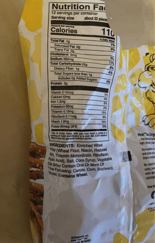 Urge! Stick Pretzels