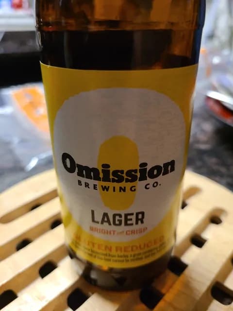 Omission Brewing Co. Lager