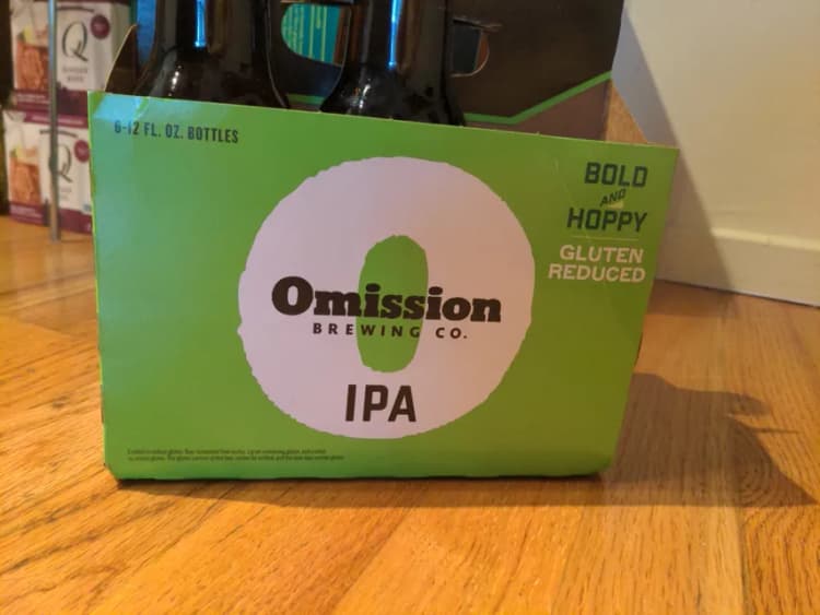 Omission Brewing Co. Ipa, Gluten Reduced 6-. Oz. Bottles