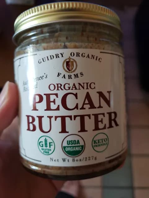 Guidry Organic Farms Organic Pecan Butter