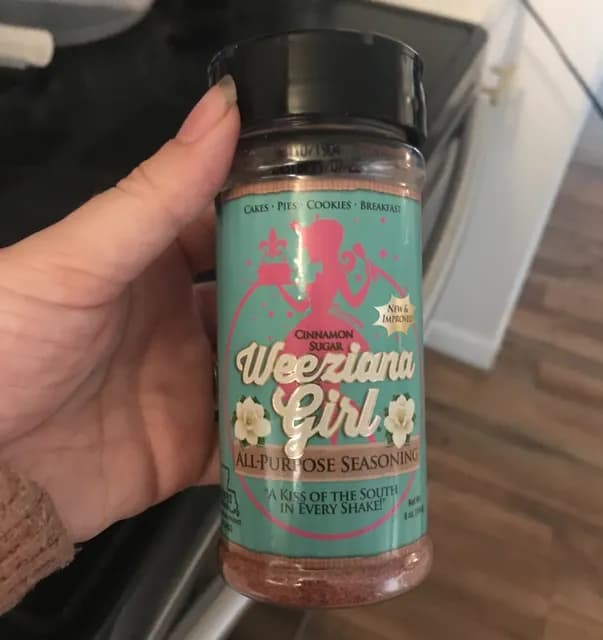 Weeziana Girl All-Purpose Seasoning, Cinnamon Sugar