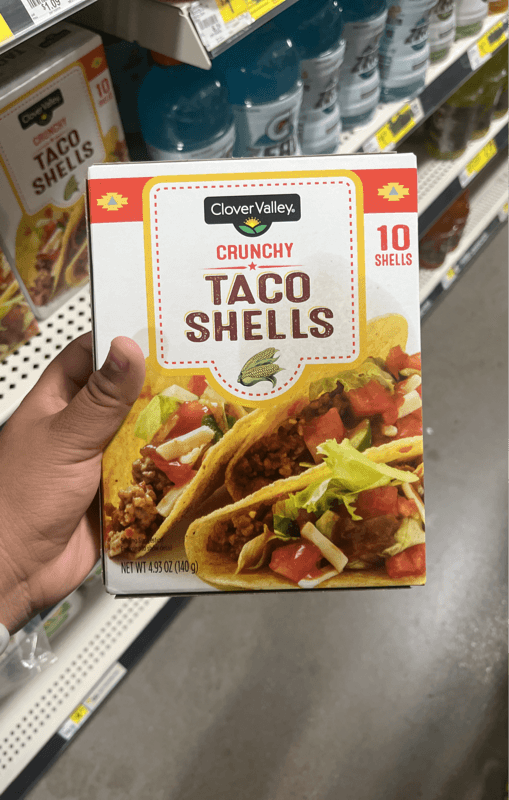 Clover Valley Crunchy Taco Shells