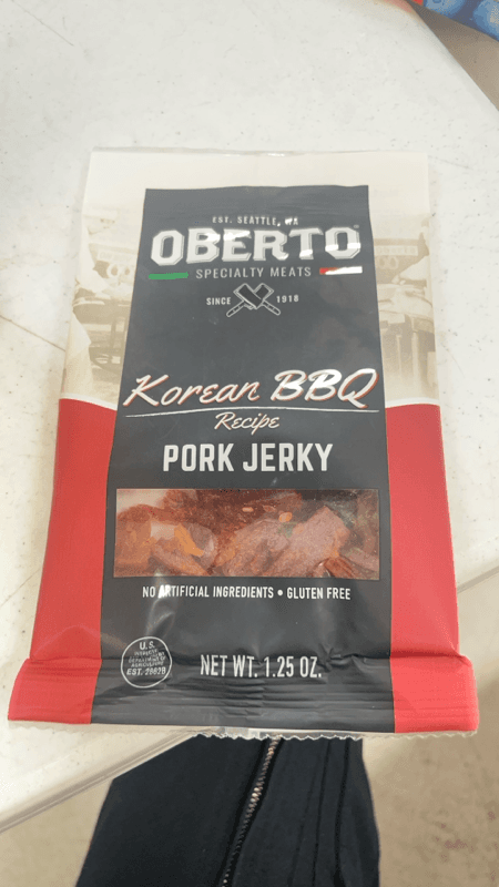 Oberto Specialty Meats Korean Bbq Recipe Pork Jerky