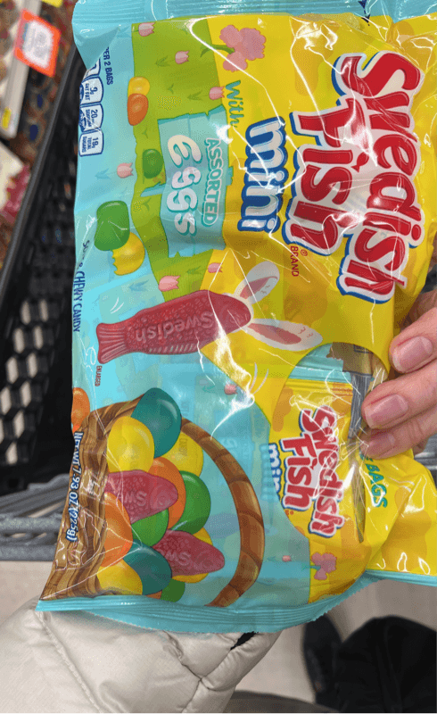 Swedish Fish Assorted Mini Eggs Chewy Candy