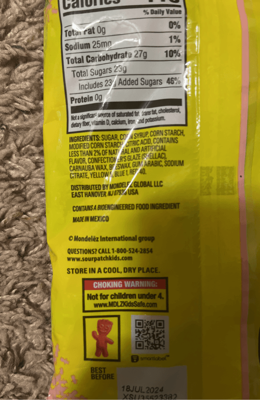 Sour Patch Kids Watermelon Jelly Beans