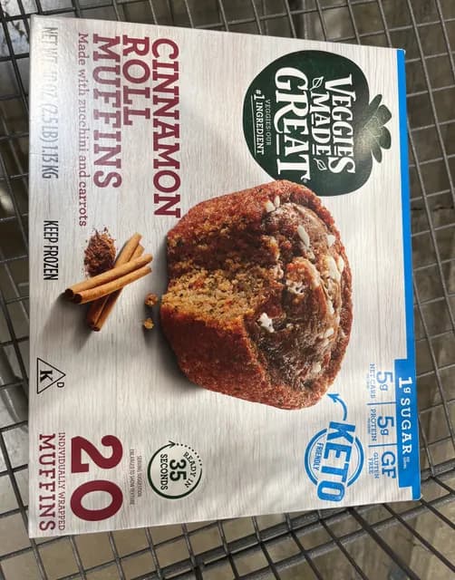 Veggies Made Great Cinnamon Roll Muffins