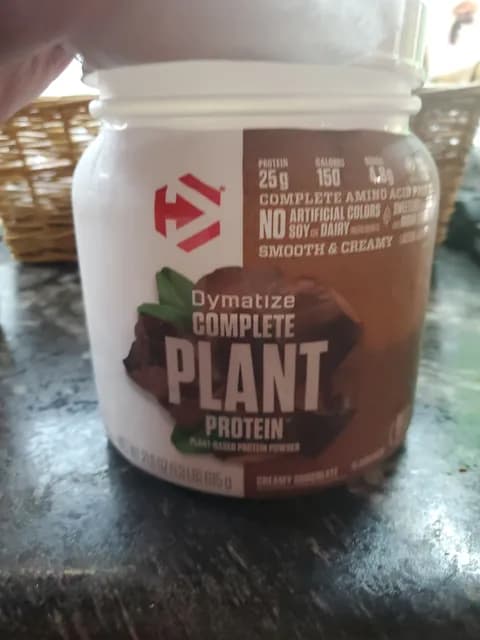 Dymatize Complete Plant Protein Creamy Chocolate Plant-Based Protein Powder