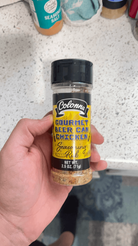 Colonna Gourmet Beer Can Chicken Seasoning Rub