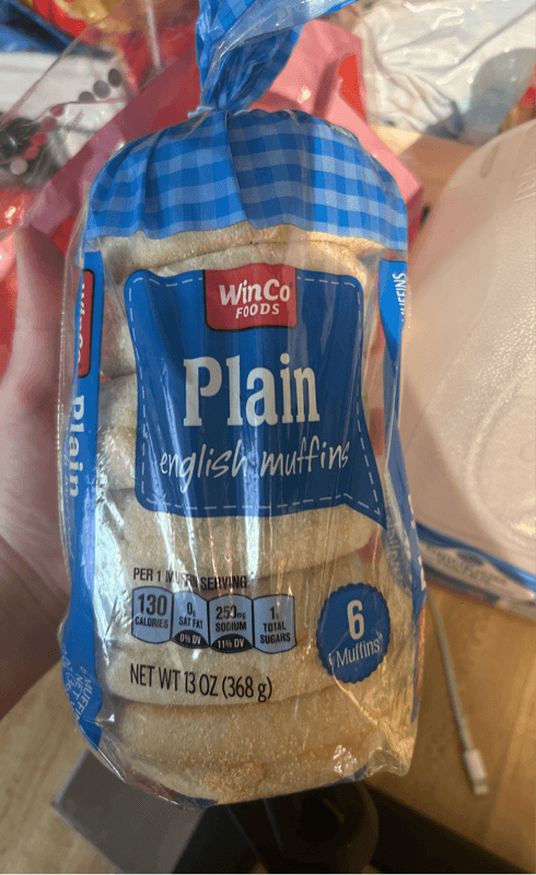 Winco Foods Plain English Muffins