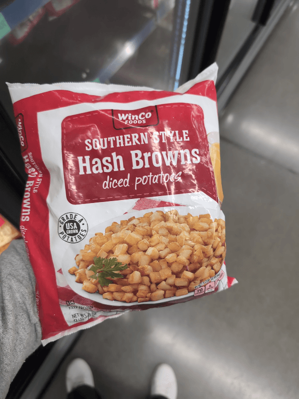 Winco Foods Southern Style Hash Browns Diced Potatoes