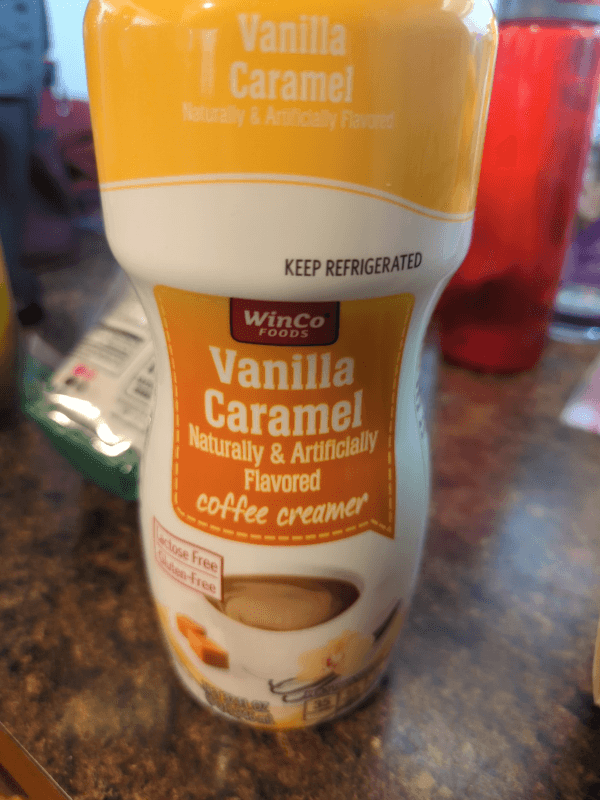 Winco Foods Vanilla Caramel Coffee Creamer