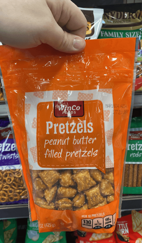 Winco Foods Pretzels Peanut Butter Filled Pretzels