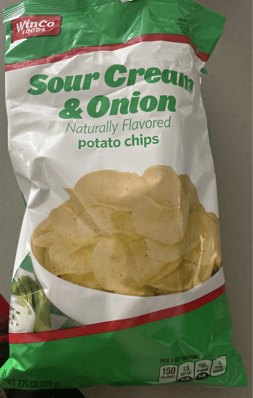 Winco Foods Sour Cream & Onion Potato Chips