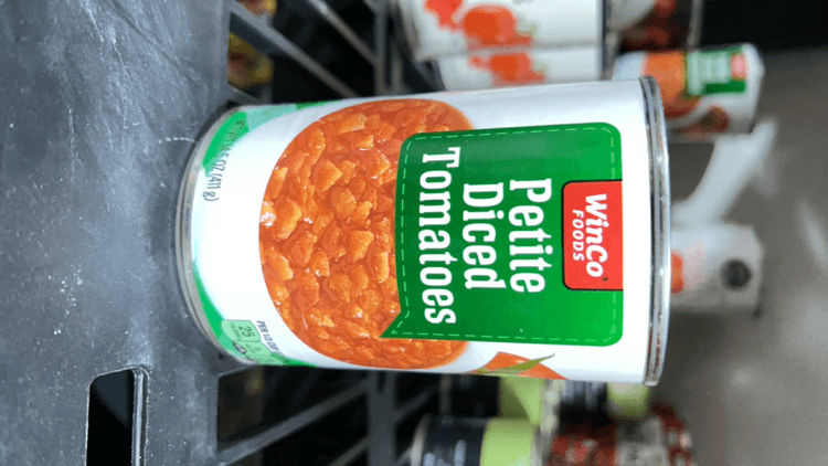 Winco Foods Petite Diced Tomatoes