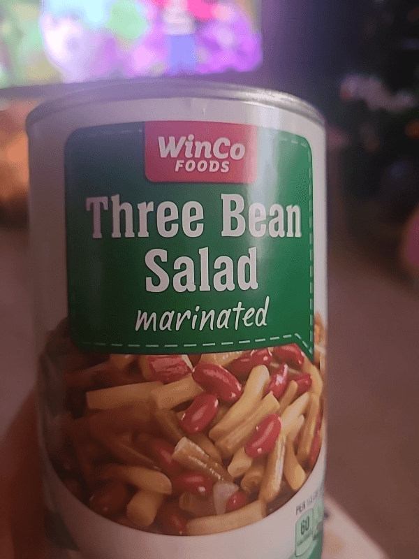Winco Foods Three Bean Marinated Salad