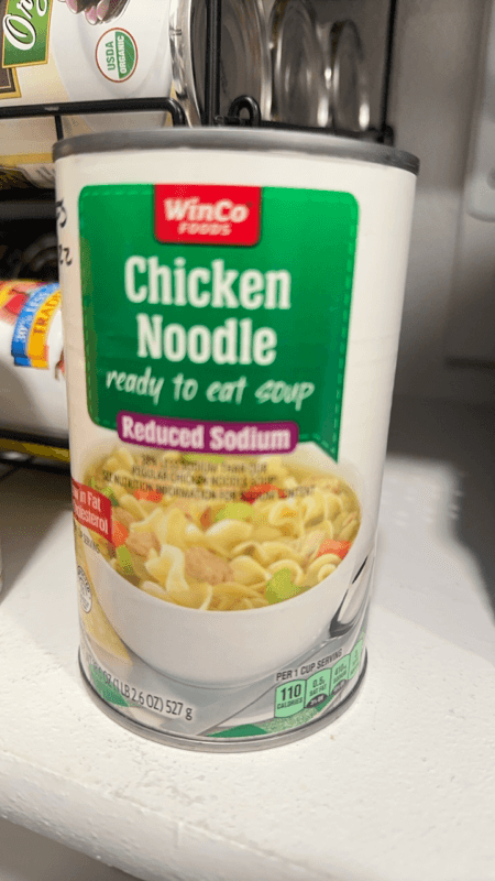 Winco Foods Chicken Noodle Ready To Eat Soup Reduced Sodium