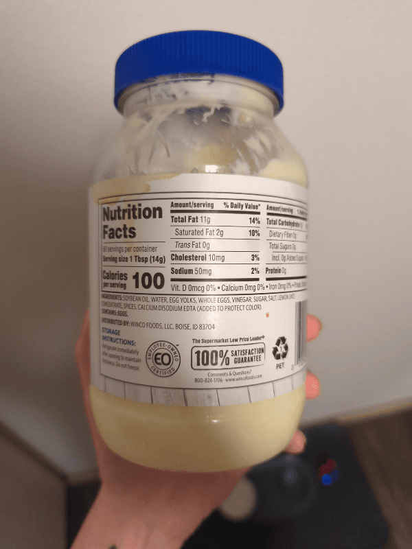 Winco Foods Mayonnaise