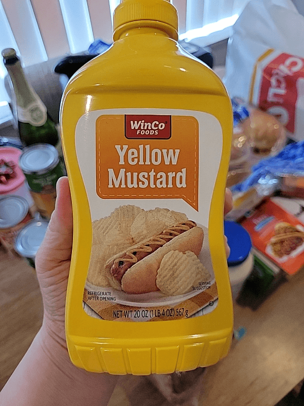 Winco Foods Yellow Mustard