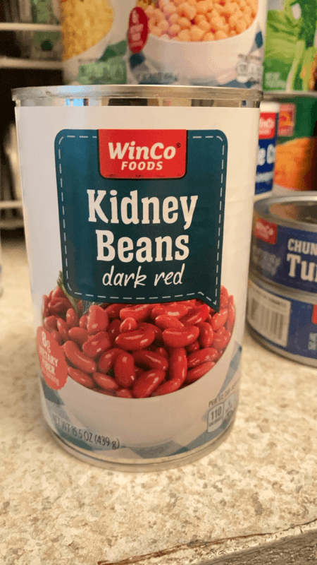 Winco Foods Dark Red Kidney Beans