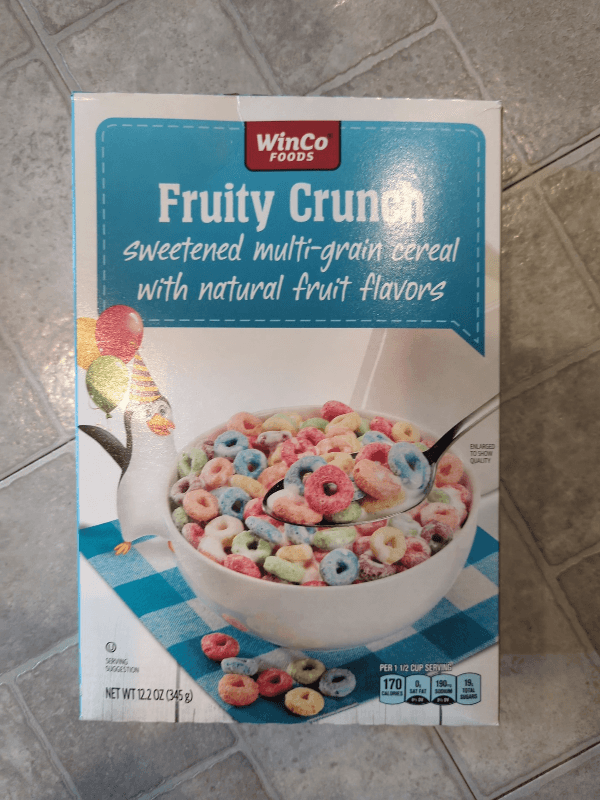Winco Foods Fruity Crunch Sweetened Multi-Grain Cereal