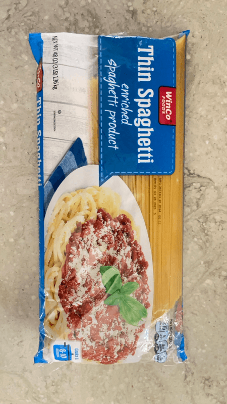 Winco Foods Thin Spaghetti