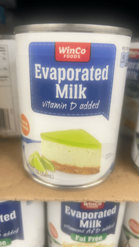 Winco Foods Evaporated Milk Vitamin D Added