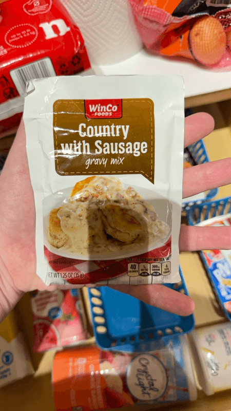 Winco Foods Country With Sausage Gravy Mix