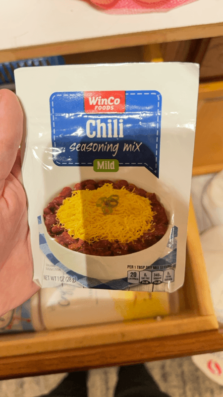 Winco Foods Mild Chili Seasoning Mix