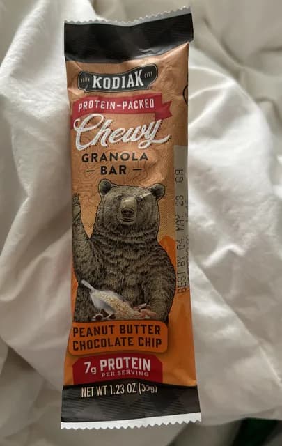 Kodiak Chewy Peanut Butter Chocolate Chip Granola Bar