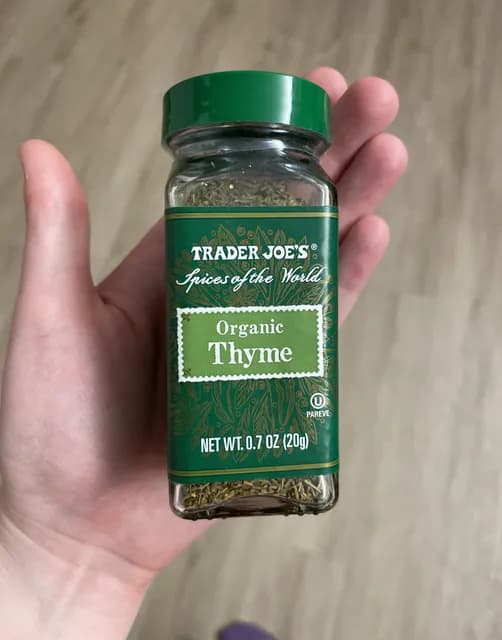 Trader Joe'S Spices Of The World Organic Thyme