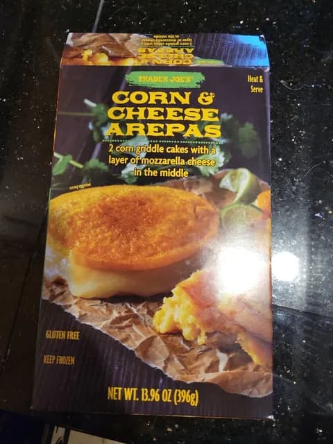 Is it Soy Free? Trader Joe's Corn & Cheese Arepas