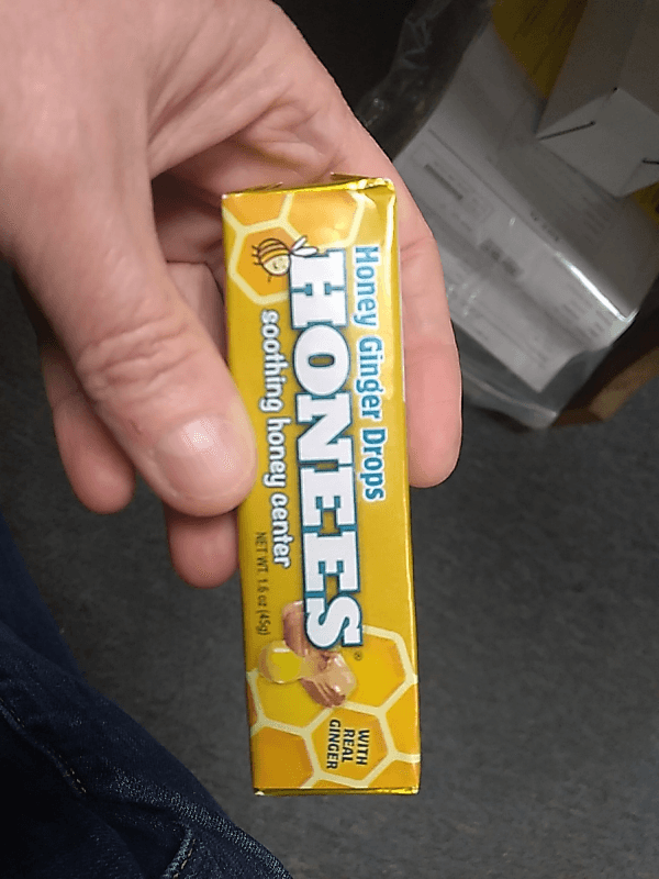 Honees Honey Ginger Drops