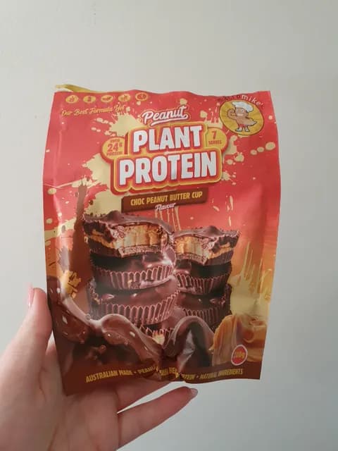 Macro Mike Peanut Plant Protein Choc Peanut Butter Cup Flavour