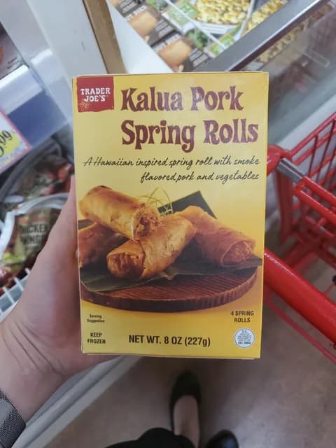 Trader Joe'S Kalua Pork Spring Rolls