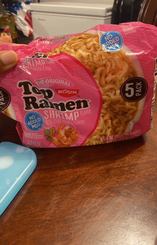 Nissin The Original Top Ramen Shrimp Flavor