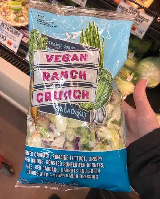 Is it Low FODMAP? Trader Joe's Ranch Crunch Salad Kit