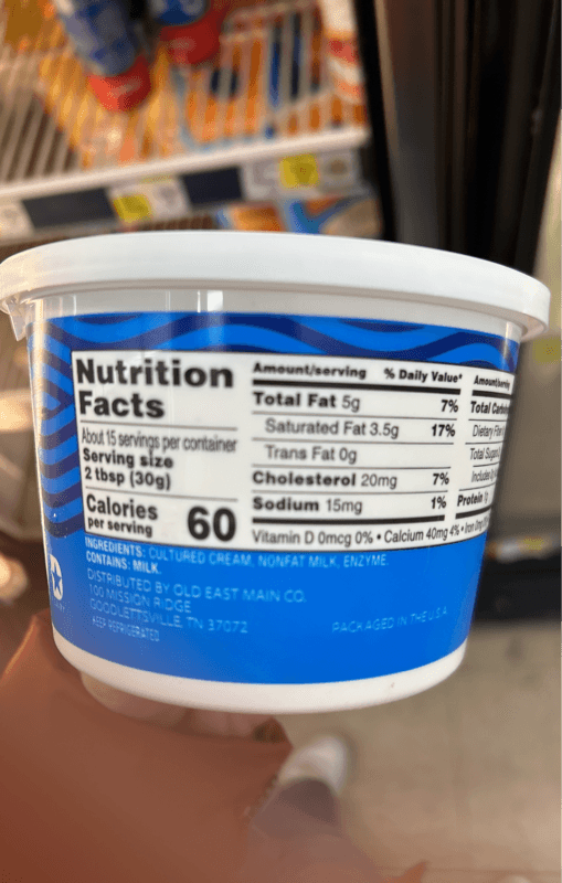 Clover Valley Sour Cream