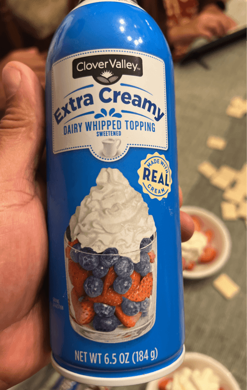Clover Valley Extra Creamy Sweetened Dairy Whipped Topping
