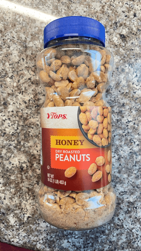 Tops Honey Dry Roasted Peanuts