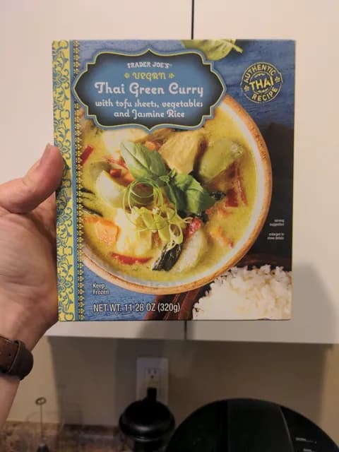 Is it Ginger Free? Trader Joe's Vegan Thai Green Curry