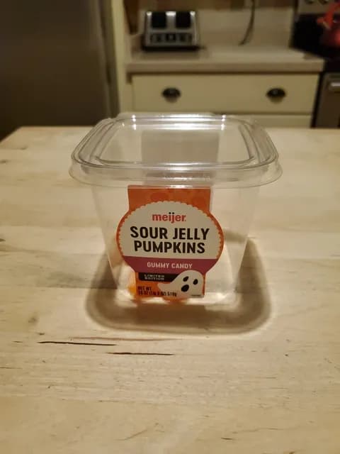 Meijer Sour Jelly Pumpkins Gummy Candy
