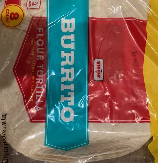 Meijer Burrito Flour Tortilla