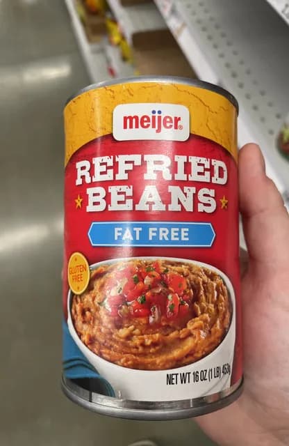 Meijer Refried Beans