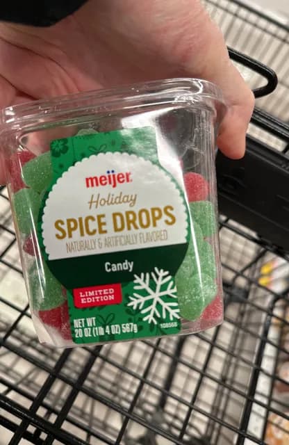 Meijer Holiday Spice Drops Candy